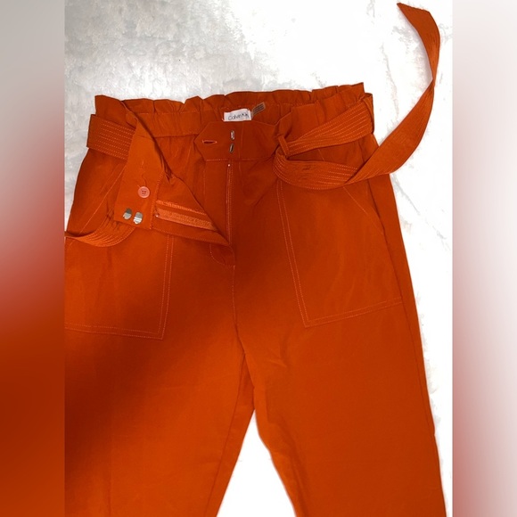 Calvin Klein Burnt Orange Pants - Picture 5 of 7